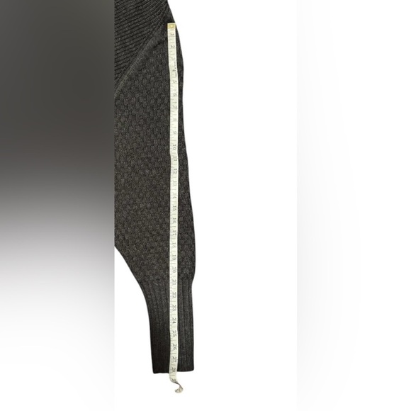 STYLE & CO gray oversized cardigan dolman shawl collar long knit duster size XL - Picture 8 of 12